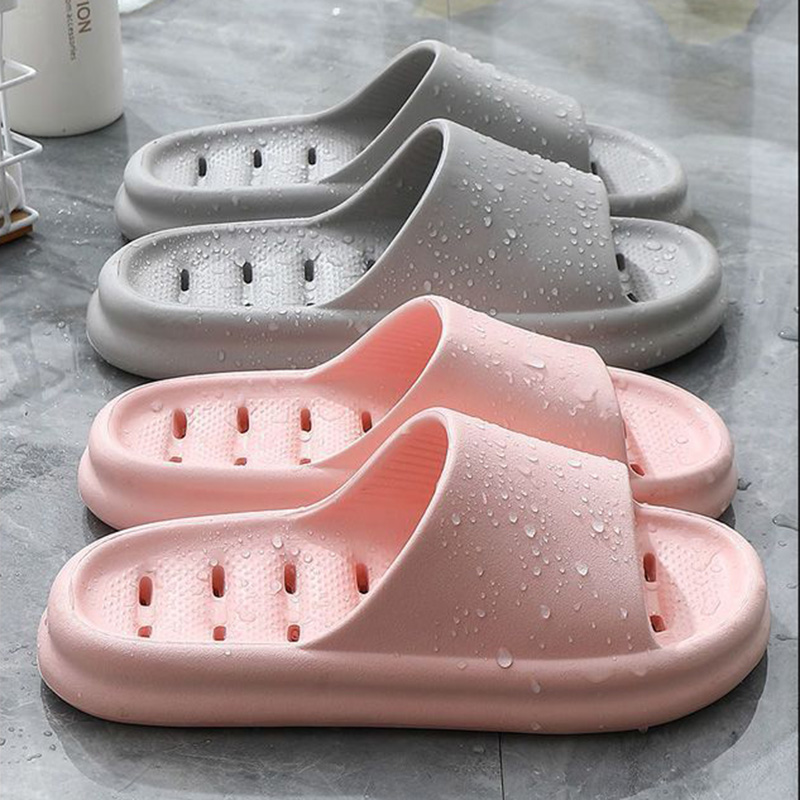 Water Shoes - 中空EVA素材のバスルームシャワーサンダル、女性用ソフトソール、水漏れ防止、家庭用スライド、カップル用、滑り止め、夏用ビーチサンダルシューズ