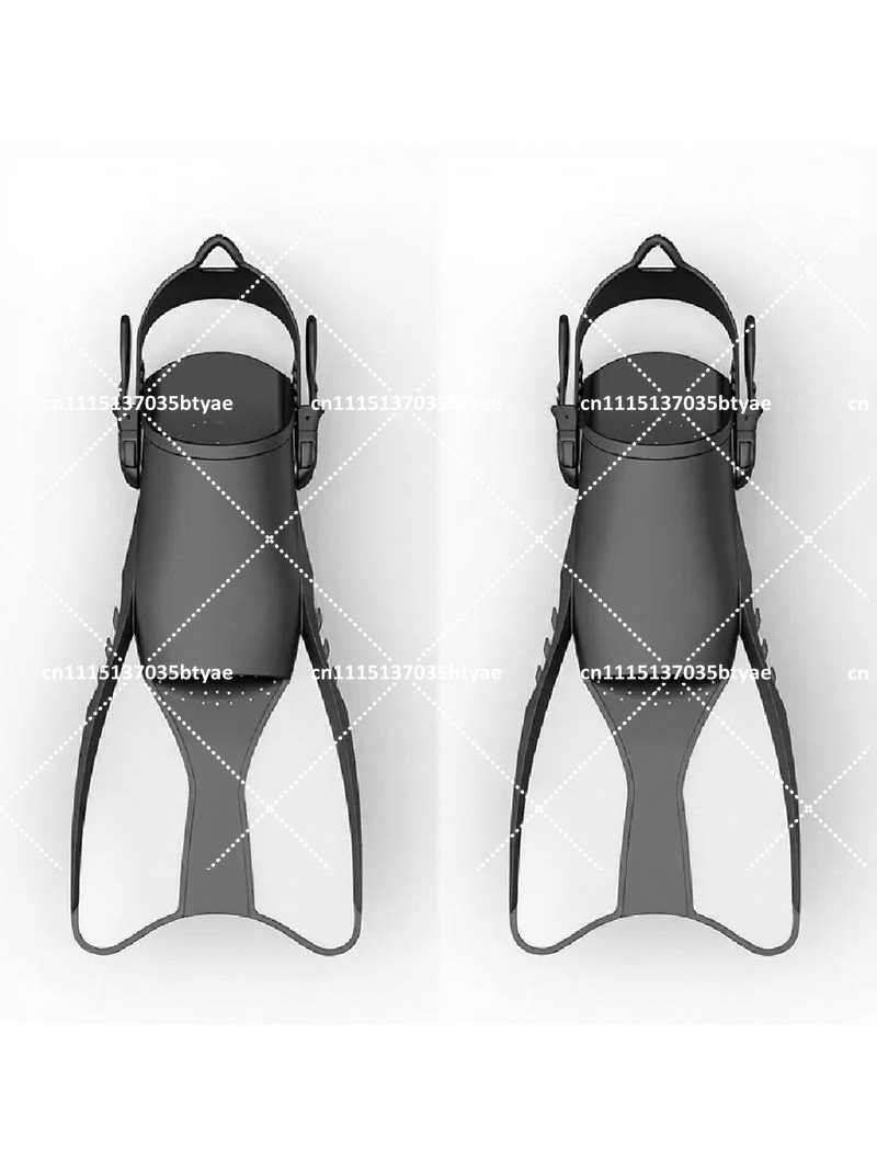 Snorkeling Gear - 調整可能なレースアップ式プロフェッショナルフロッグダイブフィン（男性用）、大人向けフリースタイルシュノーケリング水泳トレーニングギア