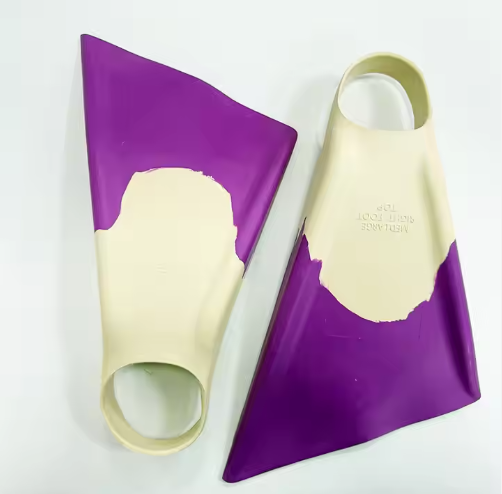 Swim Fins - 新しいダイビングフィン プロフェッショナル 大人用トレーニング水泳用具 純ゴム製フロッグシューズ サーフィン用ダックフィート スイミングフィン