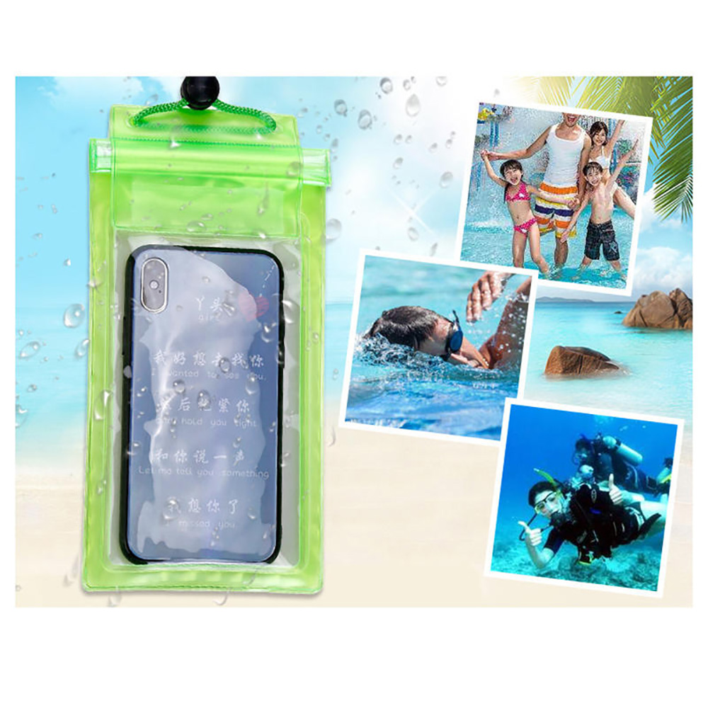 高防水シールスイミングバッグ携帯電話ポーチ大型透明水中ドライ - Dry Bag Waterproof のレビューと価格