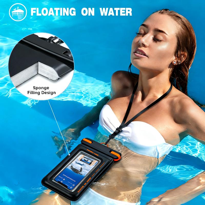 ホットセール-デュアルポケットフローティング防水電話ポーチ（ - Dry Bag Waterproof のレビューと価格