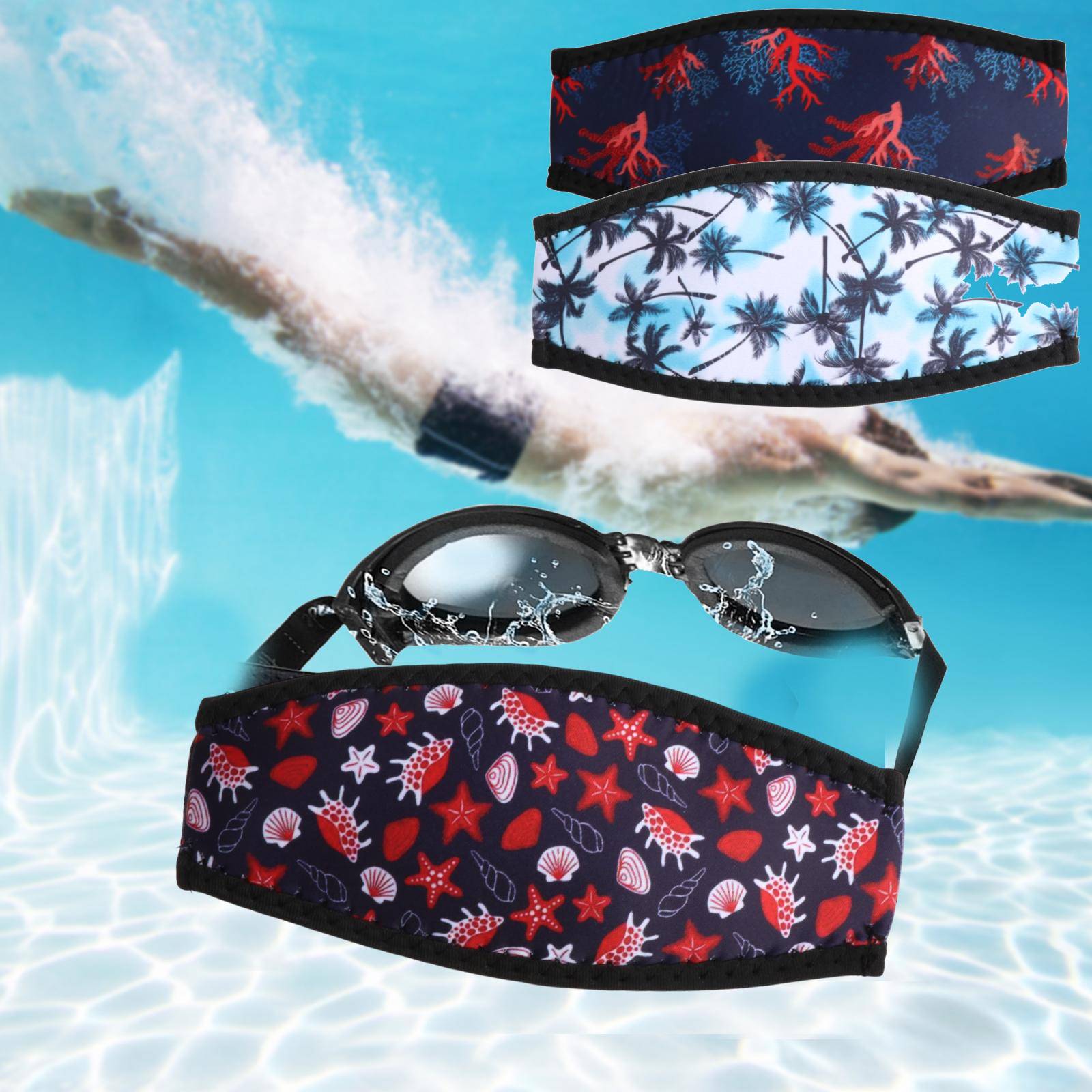 ダイビングストラップカバーマスクストラップシュノーケルヘッド - Snorkel Set のレビューと価格