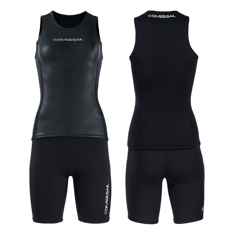 男女兼用 2mm レザーネオプレン ウェットスーツベスト メ - Wetsuit Men のレビューと価格