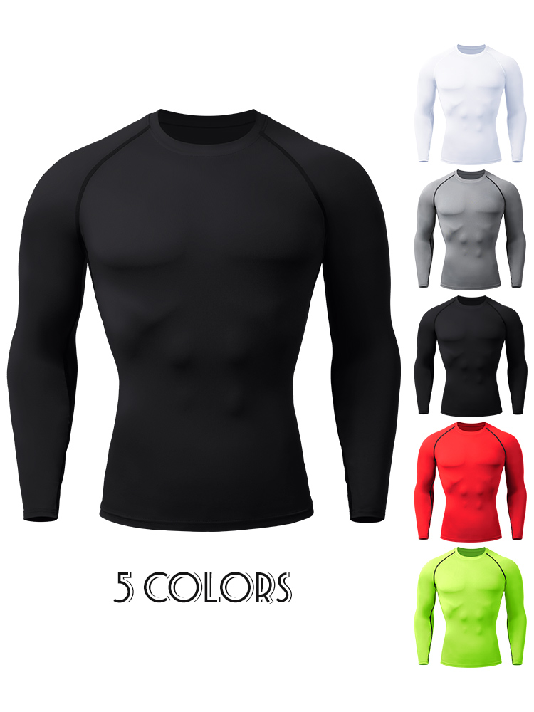 コンプレッションシャツ メンズ ラッシュガード 速乾 ジム  - Rash Guard のレビューと価格