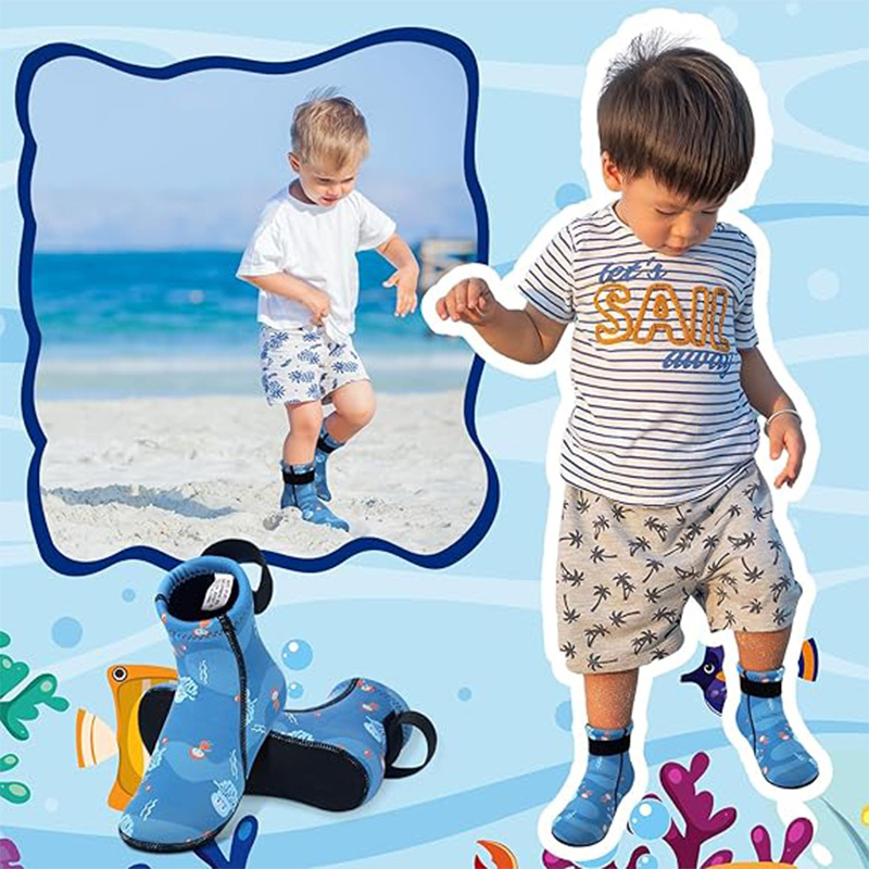 3 ミリメートルネオプレン水泳靴下子供幼児ビーチソフトシュー - Swim Fins のレビューと価格