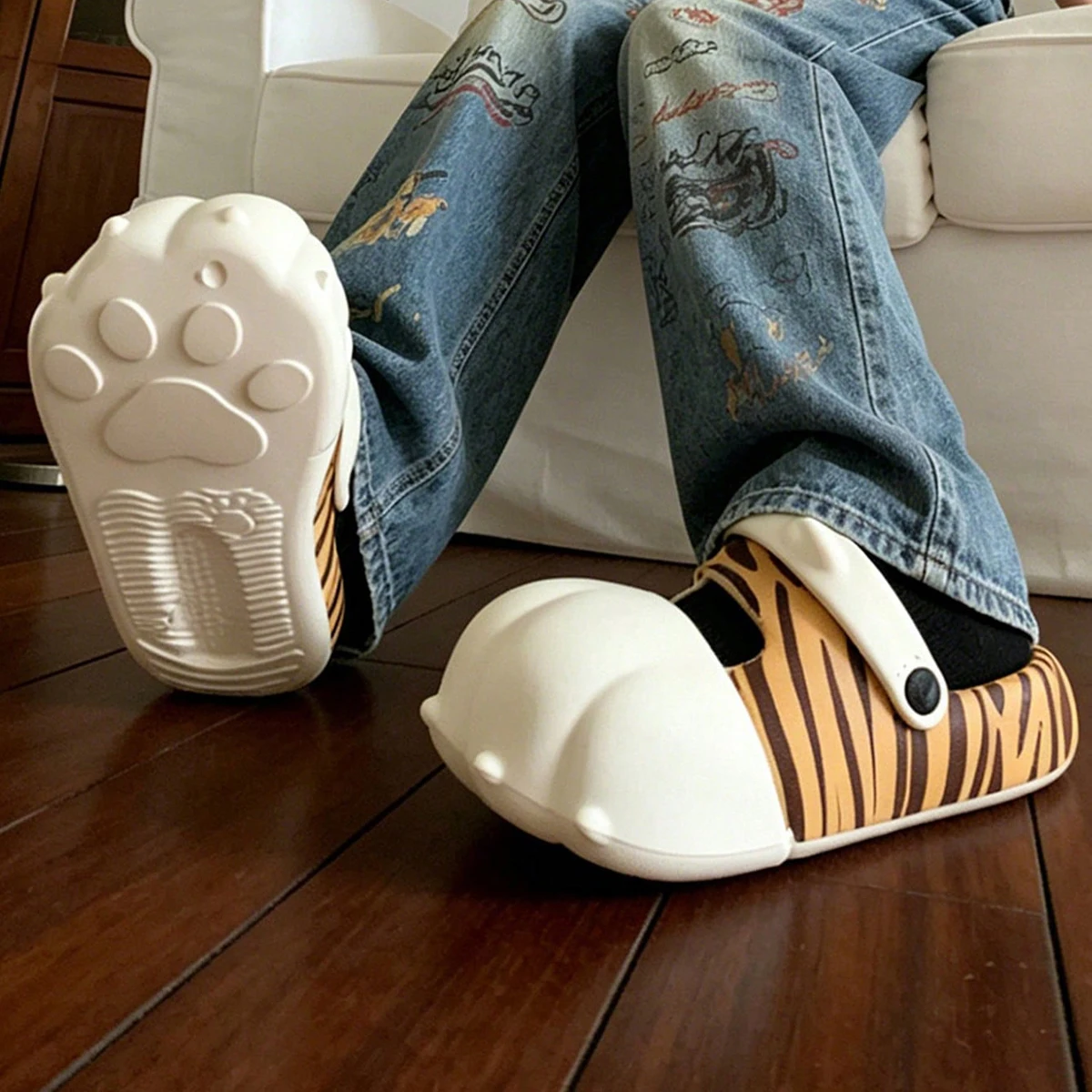 夏の新作、女性用プラットフォームサンダル。柔らかいEVA素材 - Water Shoes のレビューと価格